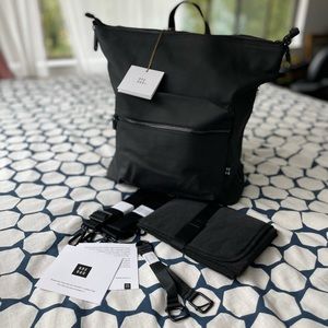 One Duo Diaper Bag (cotton coated canvas)
